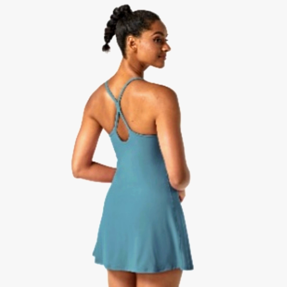 Halara In My Feels Dress with hidden shorts+pockets